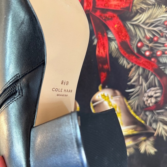 Cole Haan GGE Wren Bootie 60mm in Black Leather (Grand 360) - Picture 5 of 7